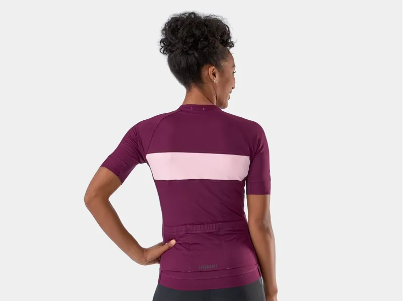 Trek Circuit Women's LTD Short Sleeve Jersey in Mulberry-1